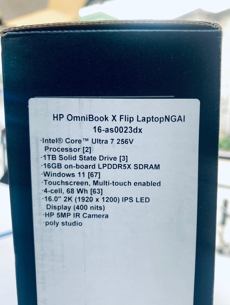 HP OmniBook X Flip LaptopNGAI 16-as0023dx HP OmniBook X Flip LaptopNGAI 16-as0023dx - Image 1